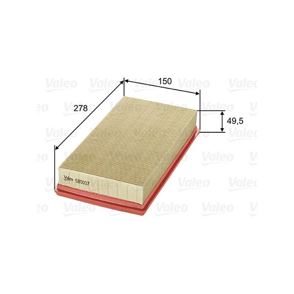 Luftfilter Valeo 585037 VALEO
