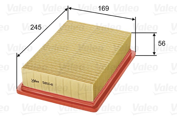 Luftfilter Valeo 585041 VALEO
