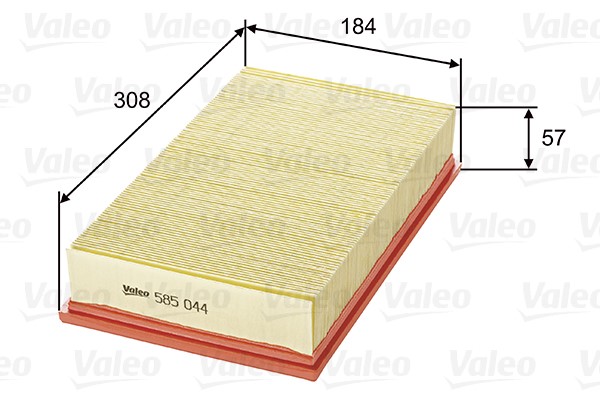 Luftfilter Valeo 585044 VALEO