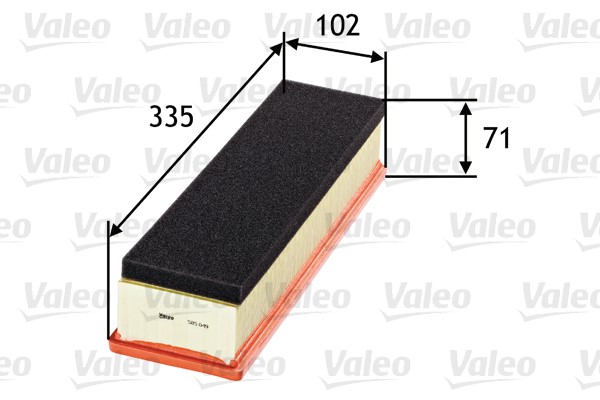 Luftfilter Valeo 585049 VALEO