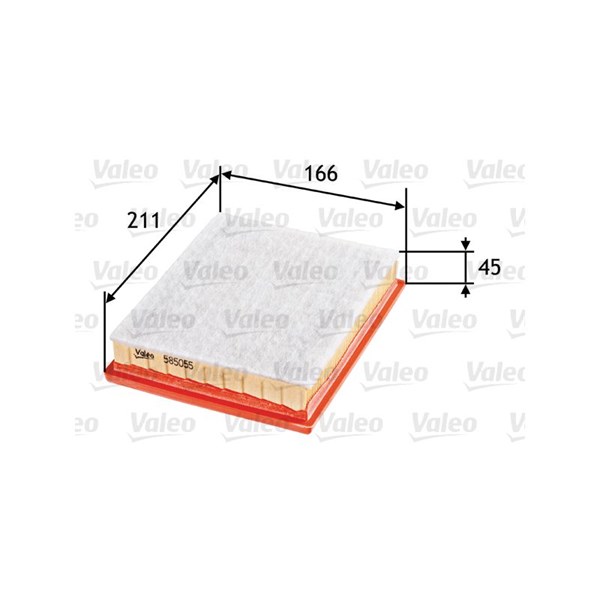 Luftfilter Valeo 585055 VALEO