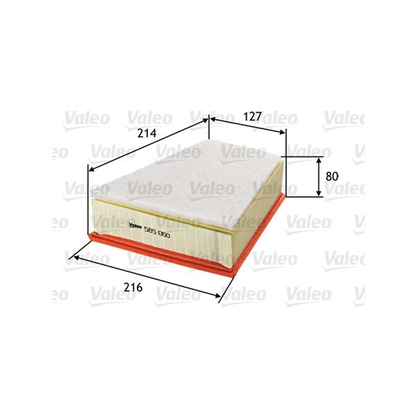 Luftfilter Valeo 585060 VALEO