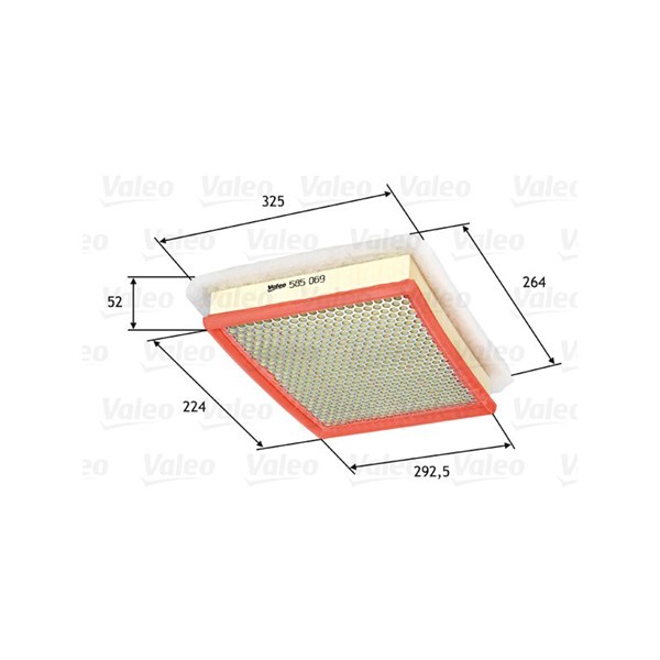Luftfilter Valeo 585069 VALEO