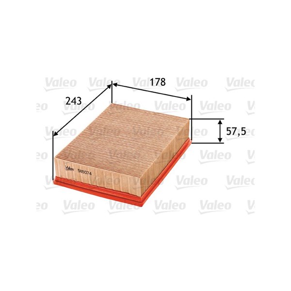 Luftfilter Valeo 585074 VALEO