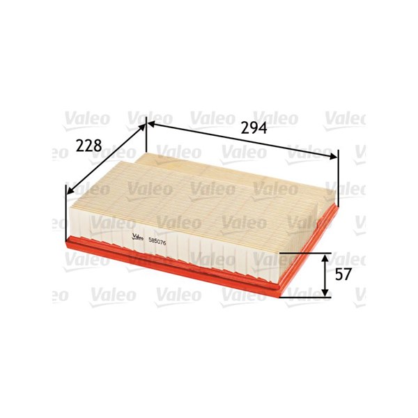 Luftfilter Valeo 585076 VALEO