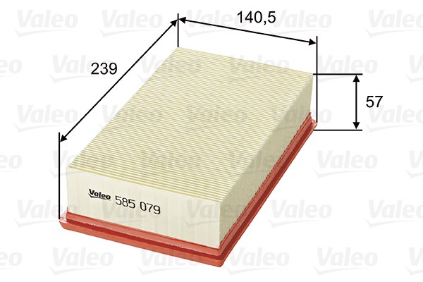 Luftfilter Valeo 585079 VALEO