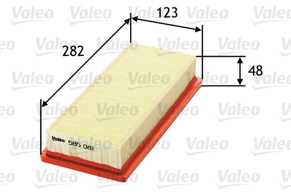 Luftfilter Valeo 585081 VALEO