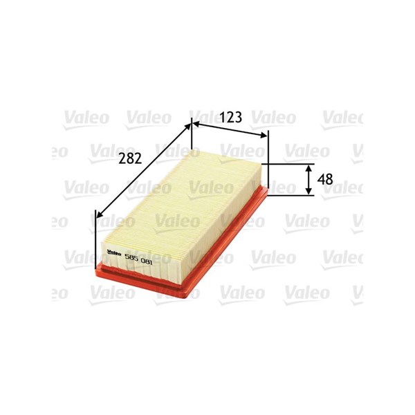 Luftfilter Valeo 585081 VALEO Luftfilter Valeo 585081 VALEO
