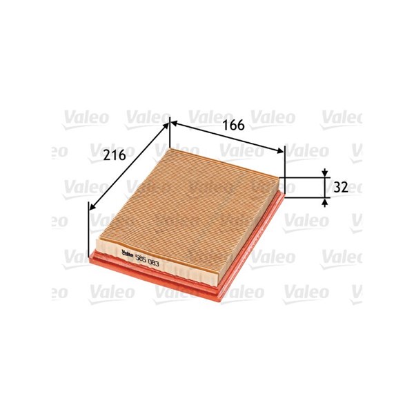 Luftfilter Valeo 585083 VALEO