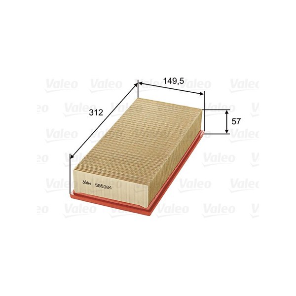 Luftfilter Valeo 585084 VALEO