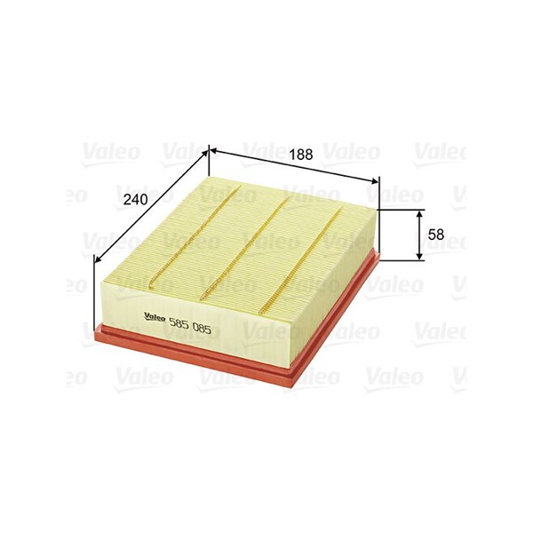 Luftfilter Valeo 585085 VALEO