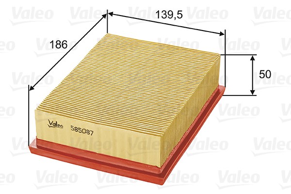 Luftfilter Valeo 585087 VALEO
