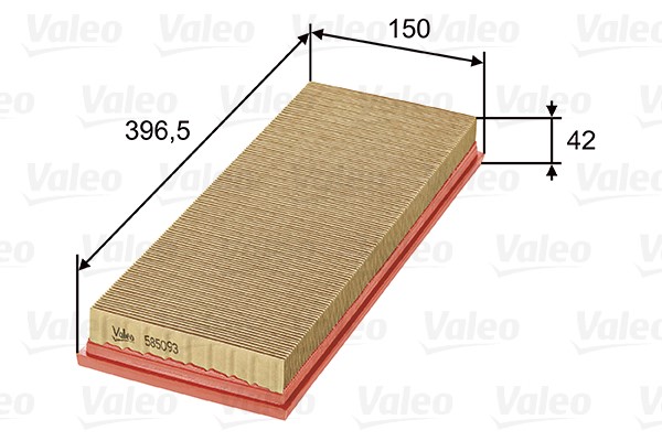 Luftfilter Valeo 585093 VALEO