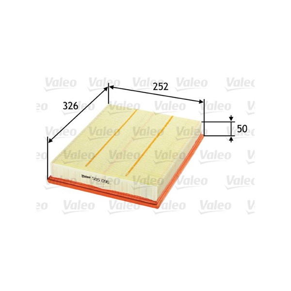 Luftfilter Valeo 585096 VALEO Luftfilter Valeo 585096 VALEO
