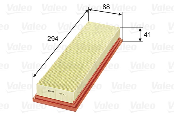 Luftfilter Valeo 585104 VALEO