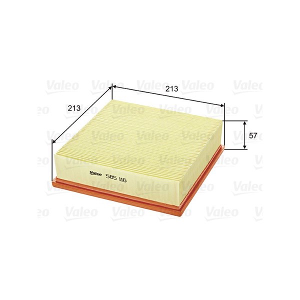 Luftfilter Valeo 585116 VALEO