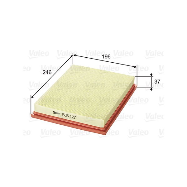 Luftfilter Valeo 585127 VALEO