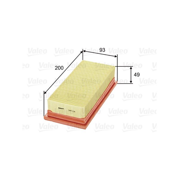 Luftfilter Valeo 585131 VALEO