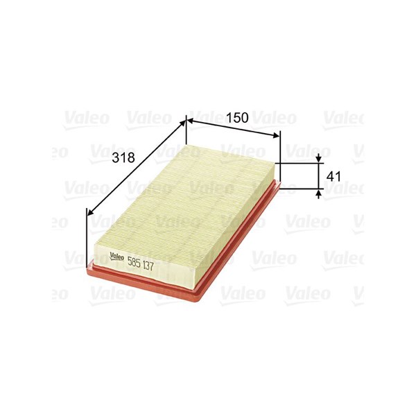 Luftfilter Valeo 585137 VALEO