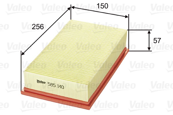 Luftfilter Valeo 585140 VALEO