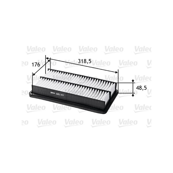 Luftfilter Valeo 585147 VALEO