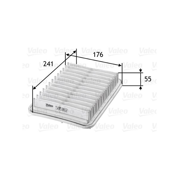 Luftfilter Valeo 585162 VALEO