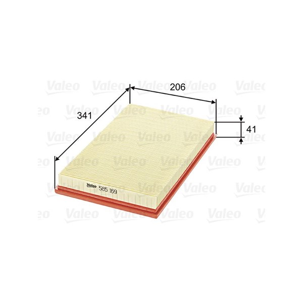 Luftfilter Valeo 585169 VALEO