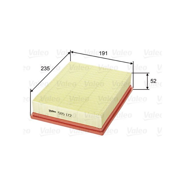 Luftfilter Valeo 585172 VALEO