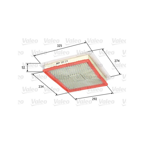 Luftfilter Valeo 585174 VALEO
