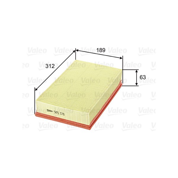 Luftfilter Valeo 585178 VALEO