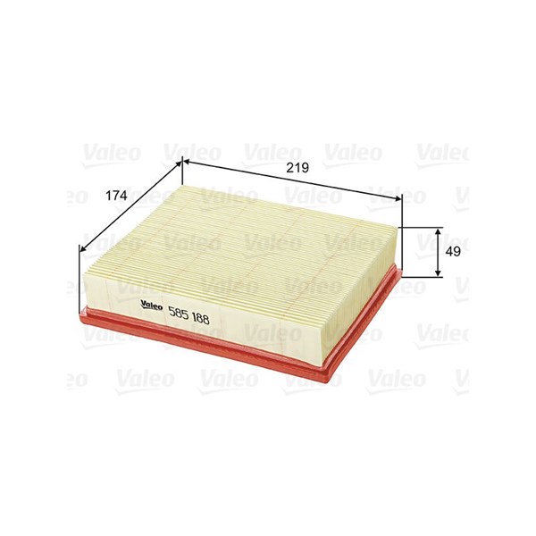 Luftfilter Valeo 585188 VALEO