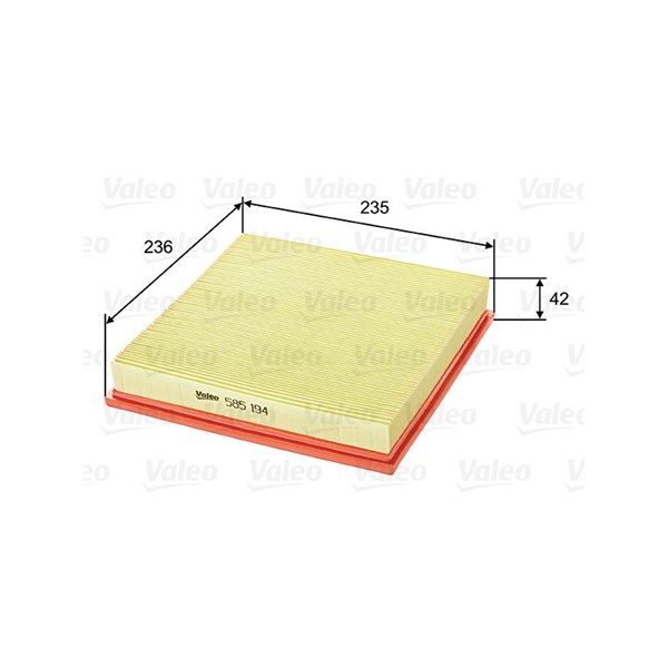 Luftfilter Valeo 585194 VALEO