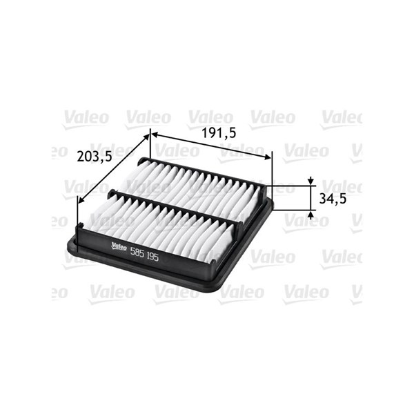 Luftfilter Valeo 585195 VALEO