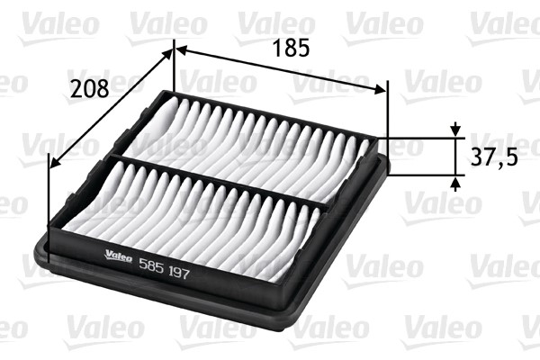 Luftfilter Valeo 585197 VALEO