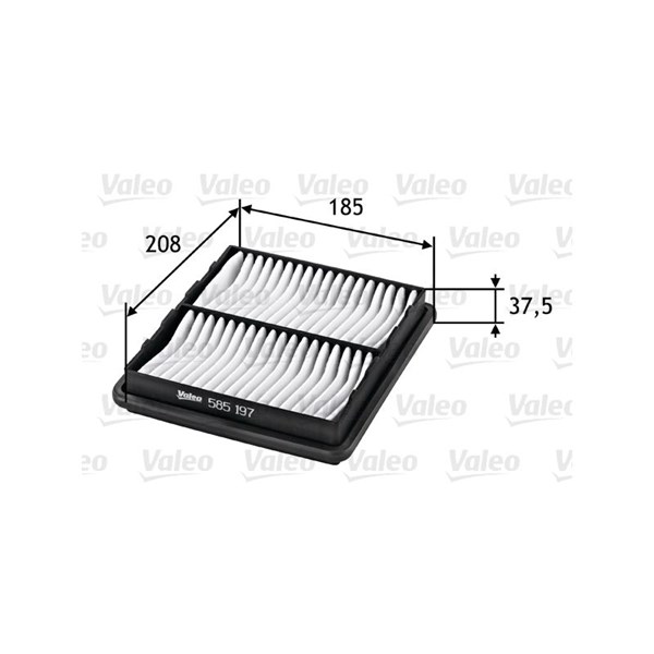 Luftfilter Valeo 585197 VALEO