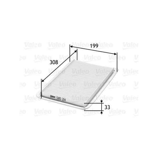 Luftfilter Valeo 585214 VALEO