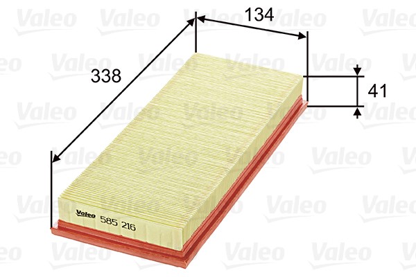 Luftfilter Valeo 585216 VALEO
