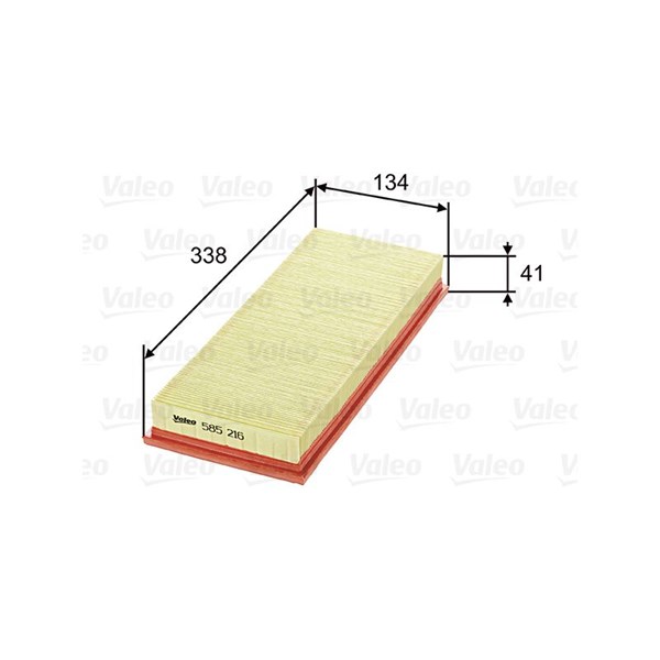 Luftfilter Valeo 585216 VALEO Luftfilter Valeo 585216 VALEO