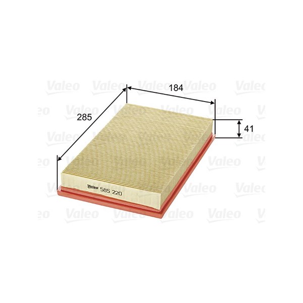 Luftfilter Valeo 585220 VALEO Luftfilter Valeo 585220 VALEO