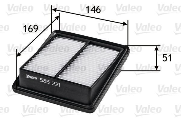Luftfilter Valeo 585221 VALEO