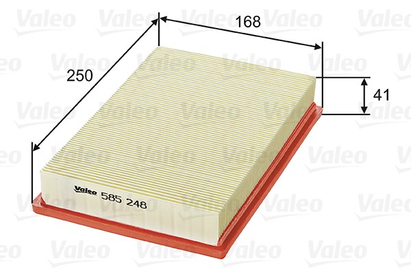 Luftfilter Valeo 585248 VALEO