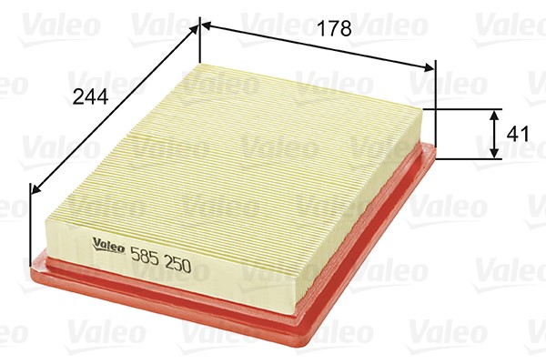 Luftfilter Valeo 585250 VALEO