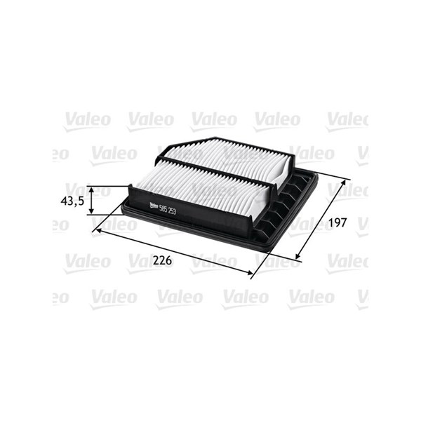 Luftfilter Valeo 585253 VALEO