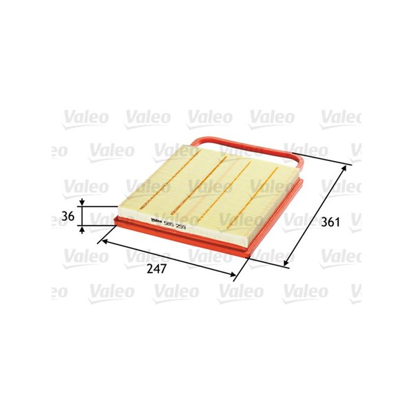 Luftfilter Valeo 585259 VALEO