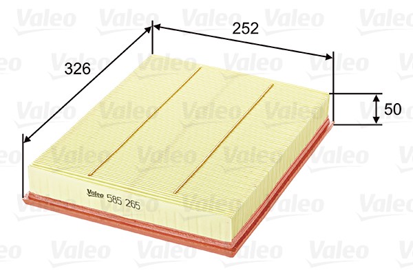 Luftfilter Valeo 585265 VALEO