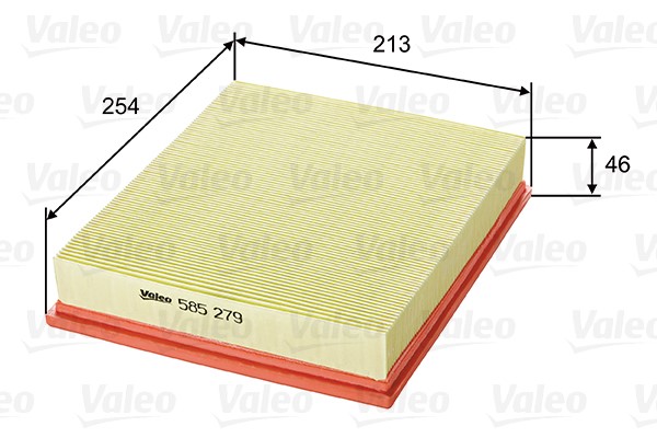 Luftfilter Valeo 585279 VALEO