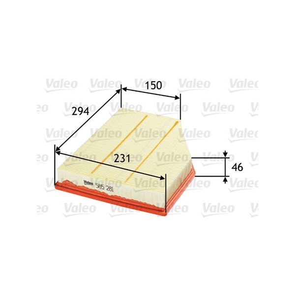 Luftfilter VALEO