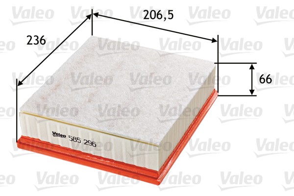 Luftfilter Valeo 585296 VALEO