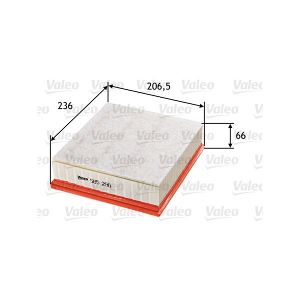 Luftfilter Valeo 585296 VALEO
