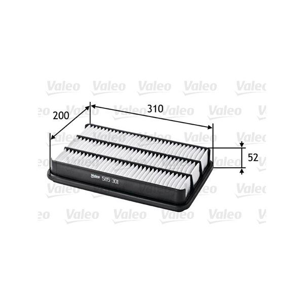Luftfilter Valeo 585301 VALEO